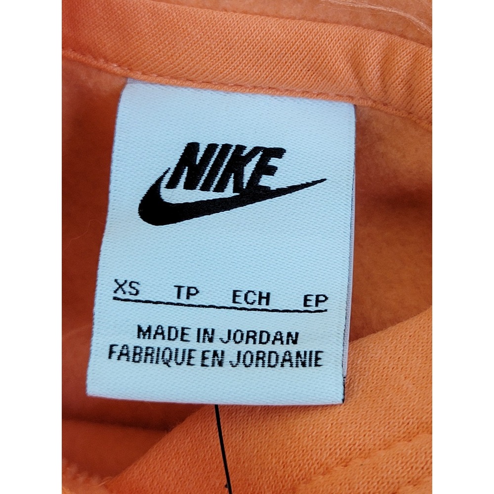 NWT Nike Youth XS Orange Hoodie - Picture 4 of 6